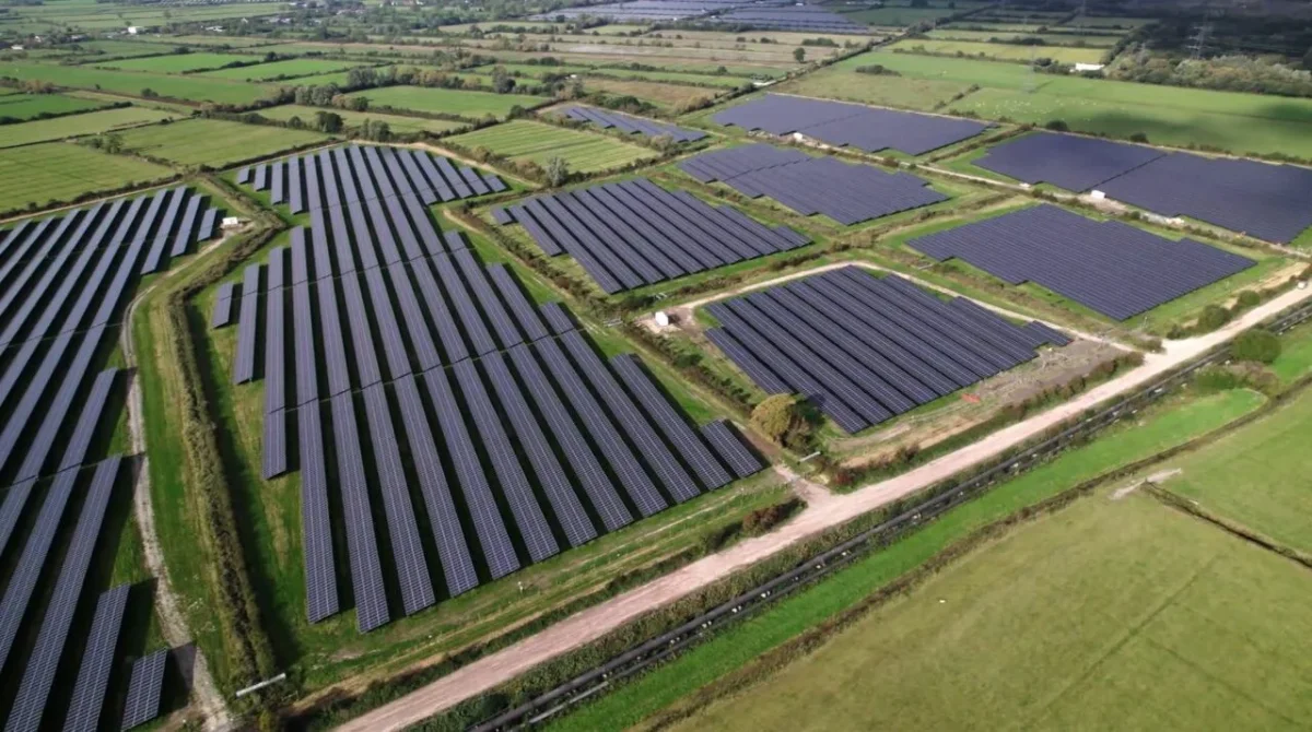 Solar farm — thermal pass